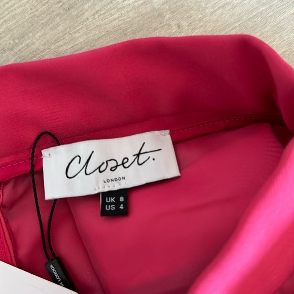 Asos closet London stipe mesh organza full midi skirt - Picture 5 of 10